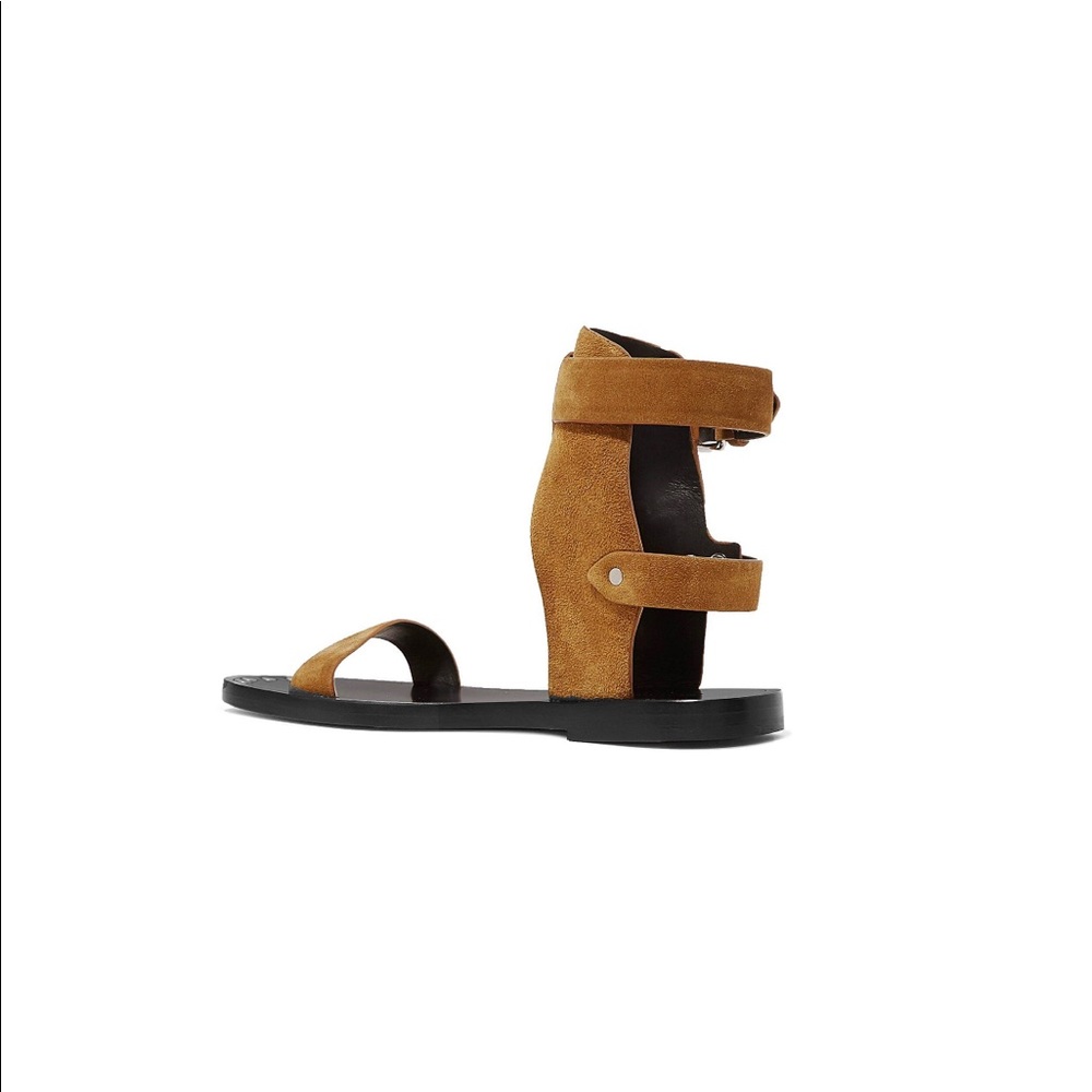 Isabel Marant Janders Suede Leather Sandals EU 35 or US 5